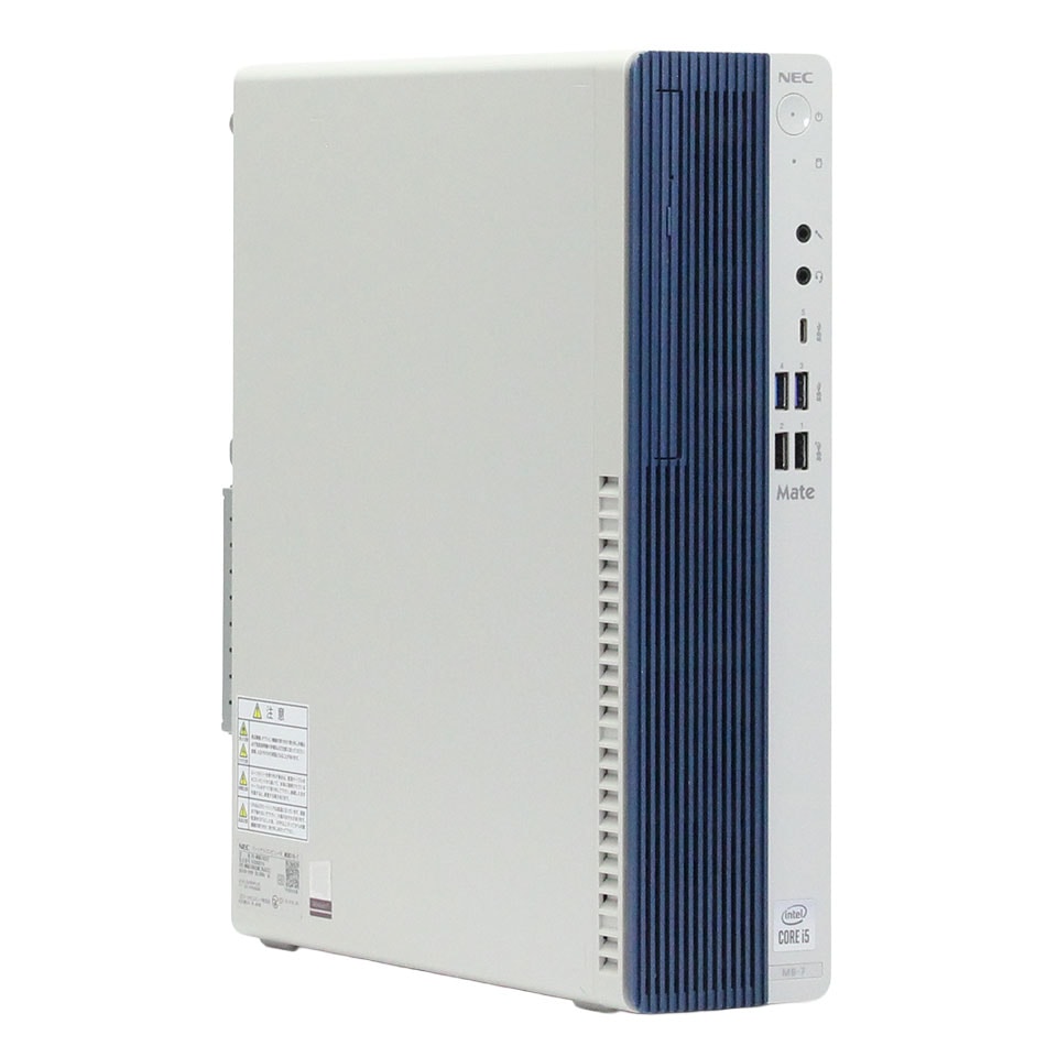 NEC Mate MKM31/B-7 PC-MKM31BZG7 [KAL25003][中古デスクトップ /Windows11 Pro /Core i5 10500 /メモリ：24GB /M.2：512GB][外装：Bランク 動作：Aランク][送料無料] 1枚目