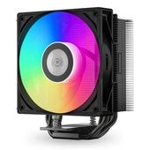 CPS [RT400-ARGB-BK] サイドフロー型CPUクーラー ARGBファン [INTEL /AMD] 