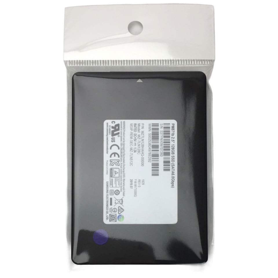 SAMSUNG [MZ7LN128HAHQ-00000] 2.5インチSSD 128GB [MBJ10012][中古