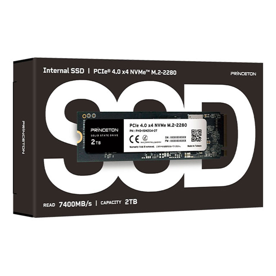 Princeton [PHD-ISM2G4-2T] M.2 SSD NVMe 2TB PHD-ISM2G4シリーズ 2枚目