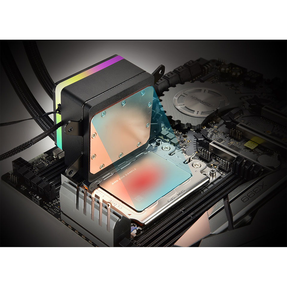 ENERMAX [ELC-LTTRTO240-TBP] AMD TR4/SP3専用 240mm 水冷CPUクーラー 3枚目