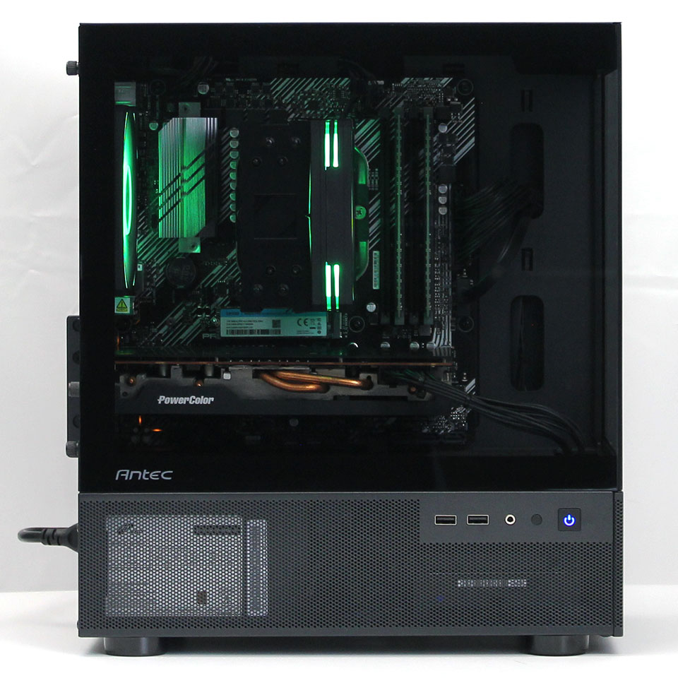 DO-MUオリジナル 魂のPC 光 CX200M RGB Elite RX6700XT [NBA01034][中古デスクトップ /Windows11 Home /AMD Ryzen7 5700X /メモリ：32GB /M.2+HDD：2000GB][外装：Aランク 動作：Aランク][送料無料] 4枚目