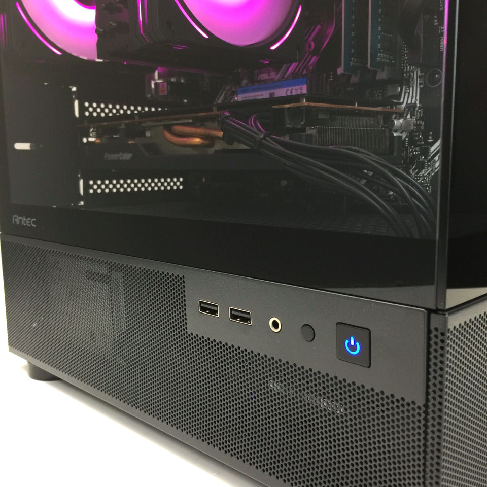 DO-MUオリジナル 魂のPC 光 CX200M RGB Elite RX6700XT [NBA01034][中古デスクトップ /Windows11 Home /AMD Ryzen7 5700X /メモリ：32GB /M.2+HDD：2000GB][外装：Aランク 動作：Aランク][送料無料] 6枚目