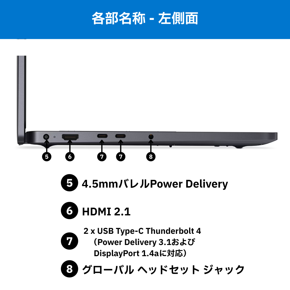 DELL Dell Pro 14 NBLA143-003N1 [新品ノートパソコン /14型 /解像度：1920 x 1200 /Windows11 Pro /AMD Ryzen 5 220 /メモリ：16GB /M.2：512GB][送料無料] 20枚目