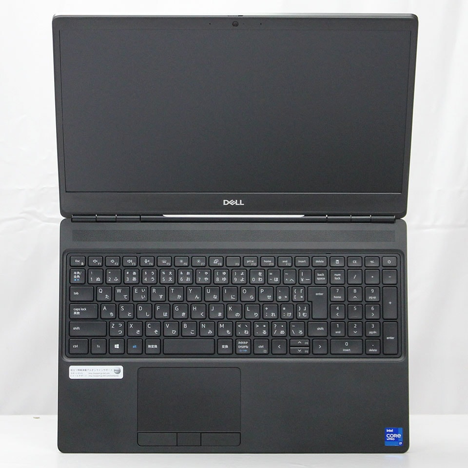 DELL Precision 7560 P93F002 [中古ノートパソコン /15.6型 /解像度：1920 x 1080 /Windows11 Pro /Core i7 11850H /メモリ：32GB /M.2：1000GB /NVIDIA T1200][画面：Aランク 外装：Bランク 動作：Aランク][送料無料] 5枚目