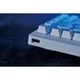 ELECOM [TK-VK600AWH]ゲーミングキーボード V custom VK600A ホワイト [有線(着脱式) /テンキーレス ]
