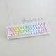ELECOM [TK-VK600AWH]ゲーミングキーボード V custom VK600A ホワイト [有線(着脱式) /テンキーレス ]