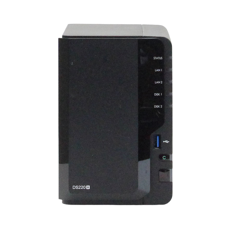 Synology DiskStation DS220+ 8TB [FBH18009][中古][NAS][外装：Bランク 動作：Aランク][送料無料] 2枚目