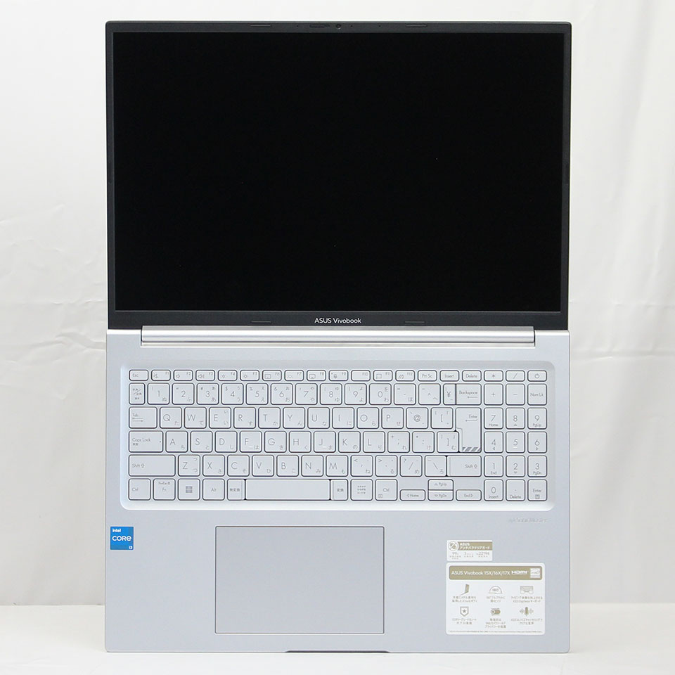 【Microsoft Office付属】ASUS Vivobook 16X K3604ZA-MBWSI3ED [LBD05002][中古ノートパソコン /16型 /解像度：1920 x 1200 /Windows11 Home /Core i3 1215U /メモリ：16GB /M.2：256GB][画面：Aランク 外装：Aランク 動作：Aランク][送料無料] 6枚目