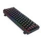 REDRAGON [K630RGB-JPTI] ゲーミングキーボード 日本語 銀軸 66KEY