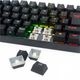 REDRAGON [K630RGB-JPTI] ゲーミングキーボード 日本語 銀軸 66KEY