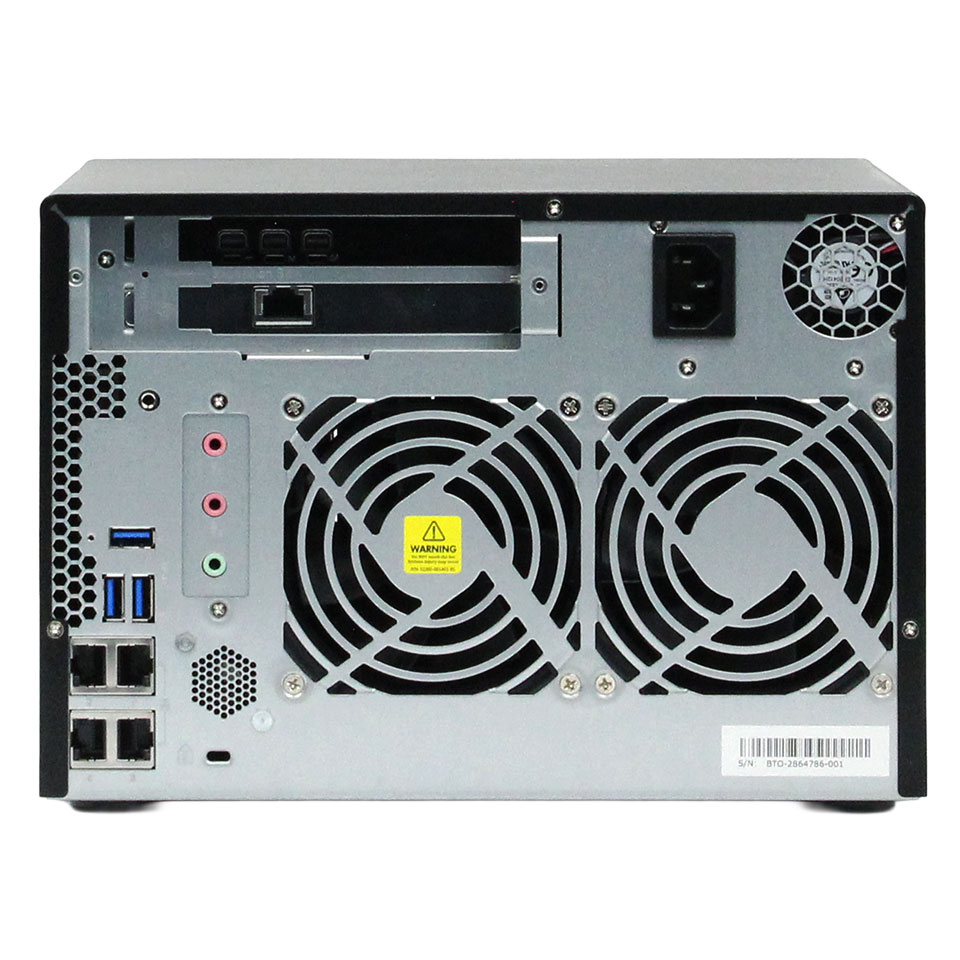 QNAP TS-673-8G (2TBx4) TS-673 [KBG03025][中古][NAS][外装：Bランク 動作：Aランク][送料無料] 5枚目