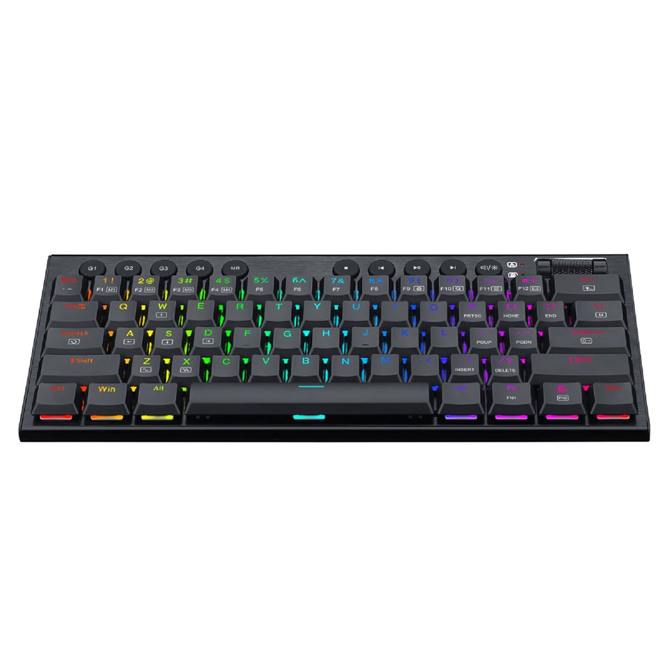 REDRAGON [K632-RGBTI] ゲーミングキーボード 英語 ロープロファイル 赤軸 メカニカル 61KEY 3枚目