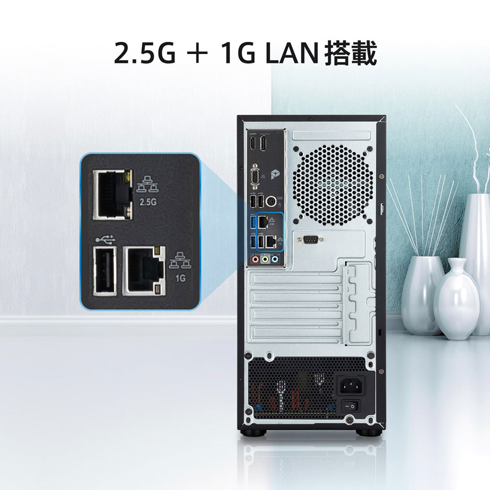 【お取り寄せ】MSI PRO DP180 14A-804JP [新品/ デスクトップ /Windows11 Pro /Core i5 14400 /メモリ：16GB /M.2：512GB/ 発売時期：2025/4/25][送料無料] 4枚目