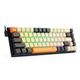REDRAGON [K633CGO-RGBTI] ゲーミングキーボード 英語コンパクト 赤軸 メカニカル 68KEY