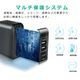 Lumen [LAC-RA2CPD-WH] Type-C/A 3口 PD30W対応 AC充電器 ホワイト