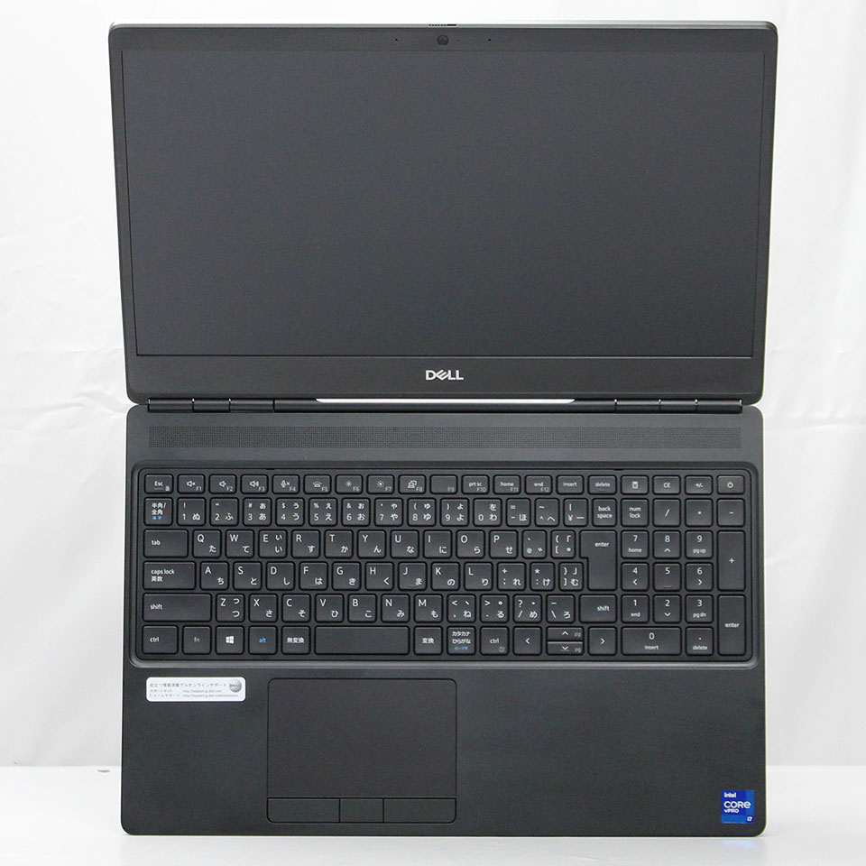 DELL Precision 7560 P93F002 [ZBA07019][中古ノートパソコン /15.6型 /解像度：1920 x 1080 /Windows11 Pro /Core i7 11850H /メモリ：32GB /M.2：512GB /NVIDIA T1200][画面：Bランク 外装：Bランク 動作：Aランク][送料無料] 5枚目