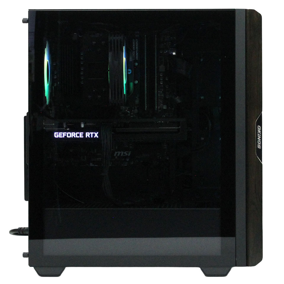 DO-MUオリジナル 魂のPC 光 Okns Cypress5 RTX3070 [NBA01035][中古デスクトップ /Windows11 Home /AMD Ryzen7 5700X /メモリ：32GB /M.2+HDD：2000GB][外装：Aランク 動作：Aランク][送料無料] 4枚目