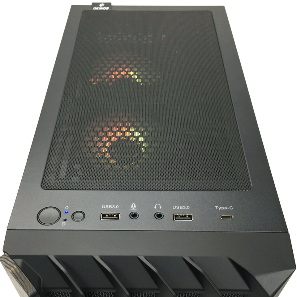 DO-MUオリジナル 魂のPC 光 Okns Cypress5 RTX3070 [NBA01035][中古デスクトップ /Windows11 Home /AMD Ryzen7 5700X /メモリ：32GB /M.2+HDD：2000GB][外装：Aランク 動作：Aランク][送料無料] 6枚目