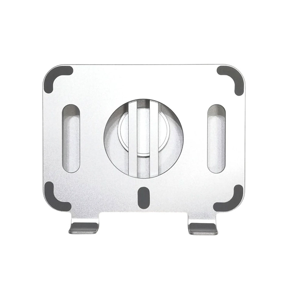 AKIBAKAN | 秋葉館 iPad-ALSTAND-SL iPad Alumi Stand Silver アルミスタンド　シルバー [iPad /タブレットスタンド /ノートパソコンスタンド ] 2枚目