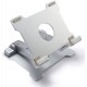 AKIBAKAN | 秋葉館 iPad-ALSTAND-SL iPad Alumi Stand Silver アルミスタンド　シルバー [iPad /タブレットスタンド /ノートパソコンスタンド ]