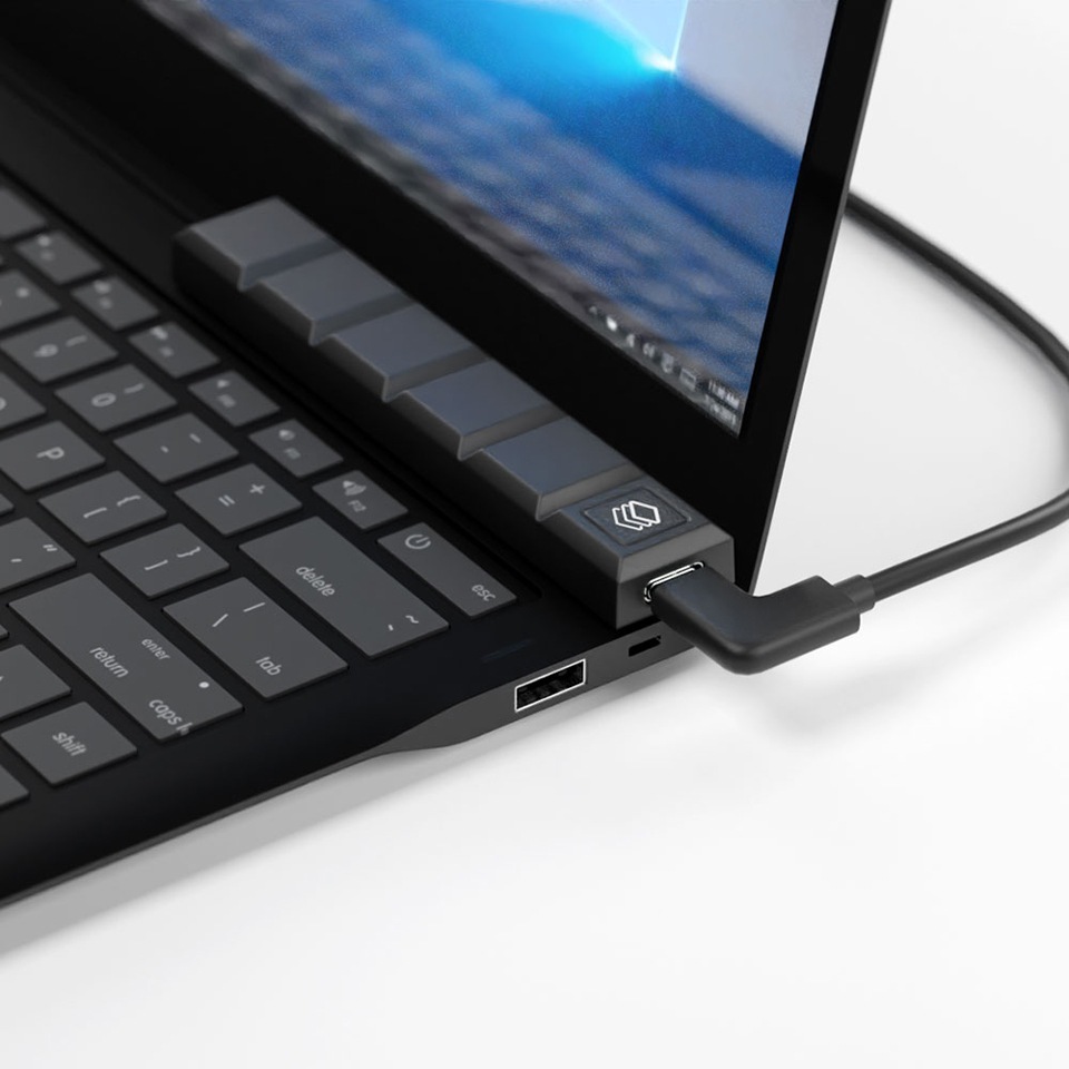 AREA | エアリア SD-TOUCHBAR-BK センサー式ショートカットキー　ブラック[新品/USB接続/5ボタン] 4枚目