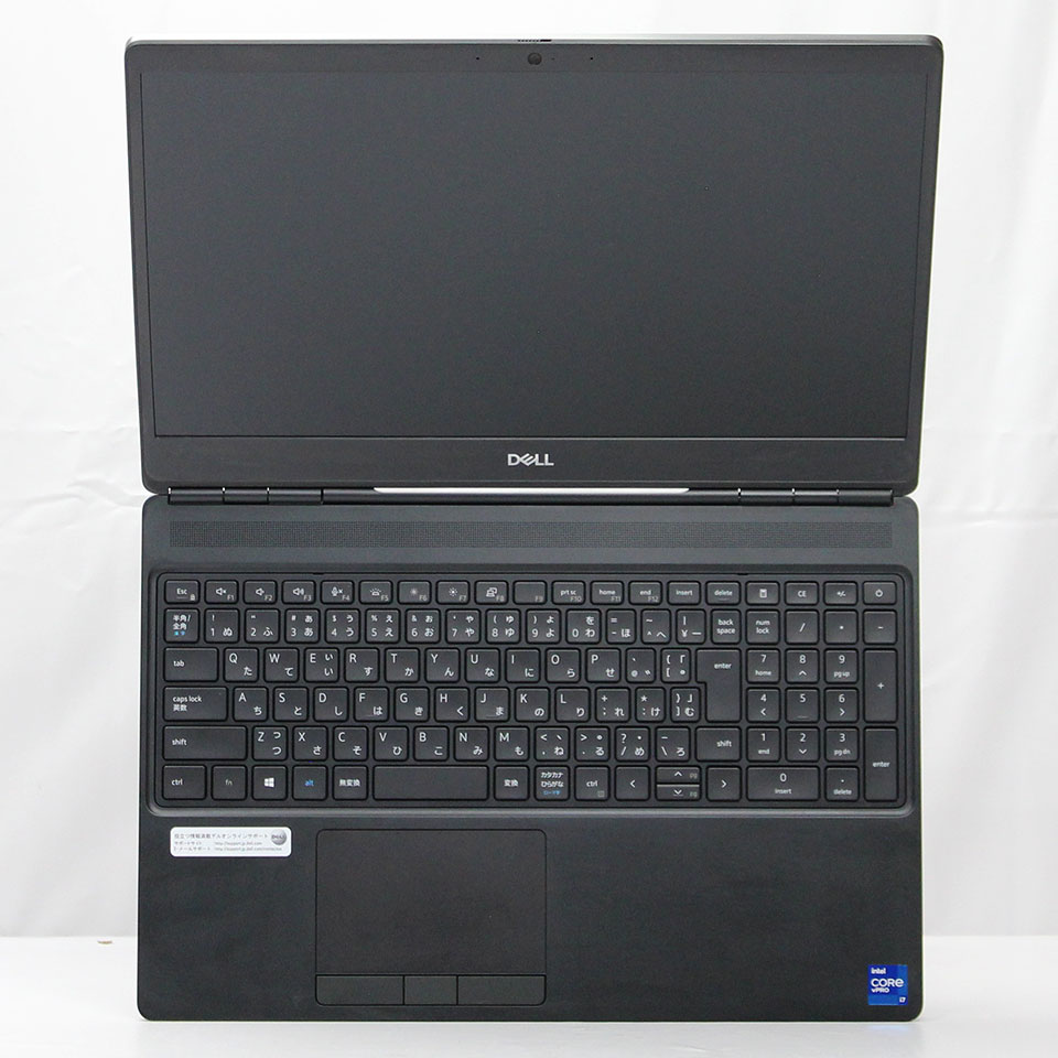 DELL Precision 7560 P93F002 [ZBA07022][中古ノートパソコン /15.6型 /解像度：1920 x 1080 /Windows11 Pro /Core i7 11850H /メモリ：32GB /M.2：512GB /NVIDIA T1200][画面：Bランク 外装：Bランク 動作：Aランク][送料無料] 5枚目