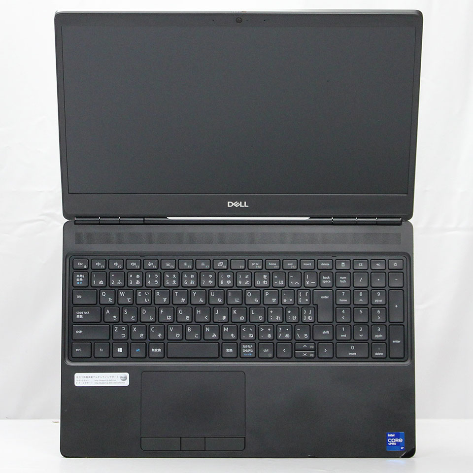 DELL Precision 7560 P93F002 [ZBA07028][中古ノートパソコン /15.6型 /解像度：1920 x 1080 /Windows11 Pro /Core i7 11850H /メモリ：32GB /M.2：512GB /NVIDIA T1200][画面：Bランク 外装：Cランク 動作：Aランク][送料無料] 5枚目