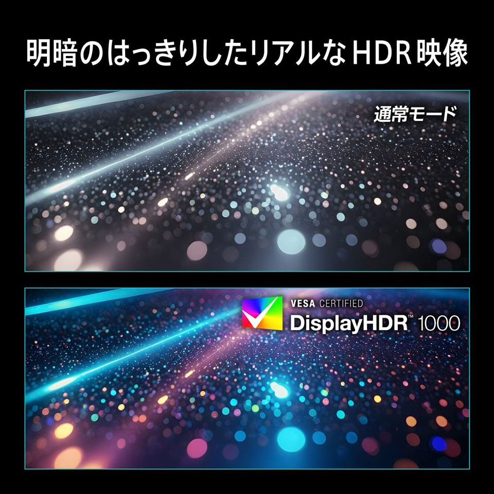 【お取り寄せ】MSI [MAG-274QPF-X30MV]  27インチ 300Hz WQHDモニター [量子ドット /2560 x 1440 (300Hz) /HDMI2.1 /Displayport1.4a] 6枚目