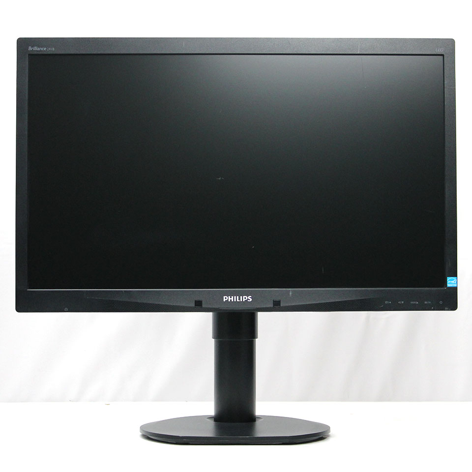 新品　PHILIPS 24インチ液晶モニター 241B4LPYCB/11　③ PHILIPS 241B4L 24インチLCD (BK) 241B4LPYCB/11[JAK25005][中古