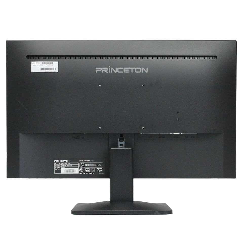 Princeton PTFBLD-24W 23.8インチLCD (BK) [JBI11002][中古モニター /23.8型 /解像度：1920 x 1080 /入力端子：VGA/HDMI/DisplayPort][23.8インチ][画面：Aランク 外装：Bランク 動作：Aランク][送料無料] 5枚目