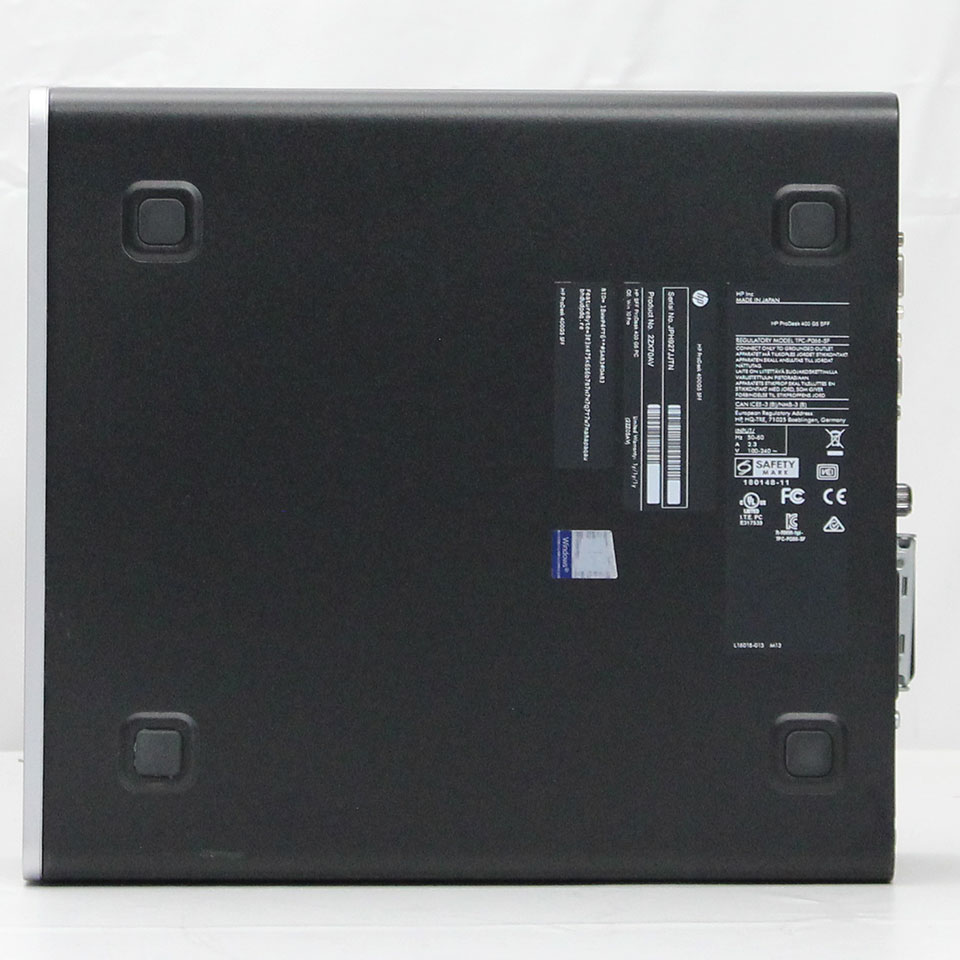 HP ProDesk 400 G5 SFF 2ZX70AV [FAK11015][中古デスクトップ