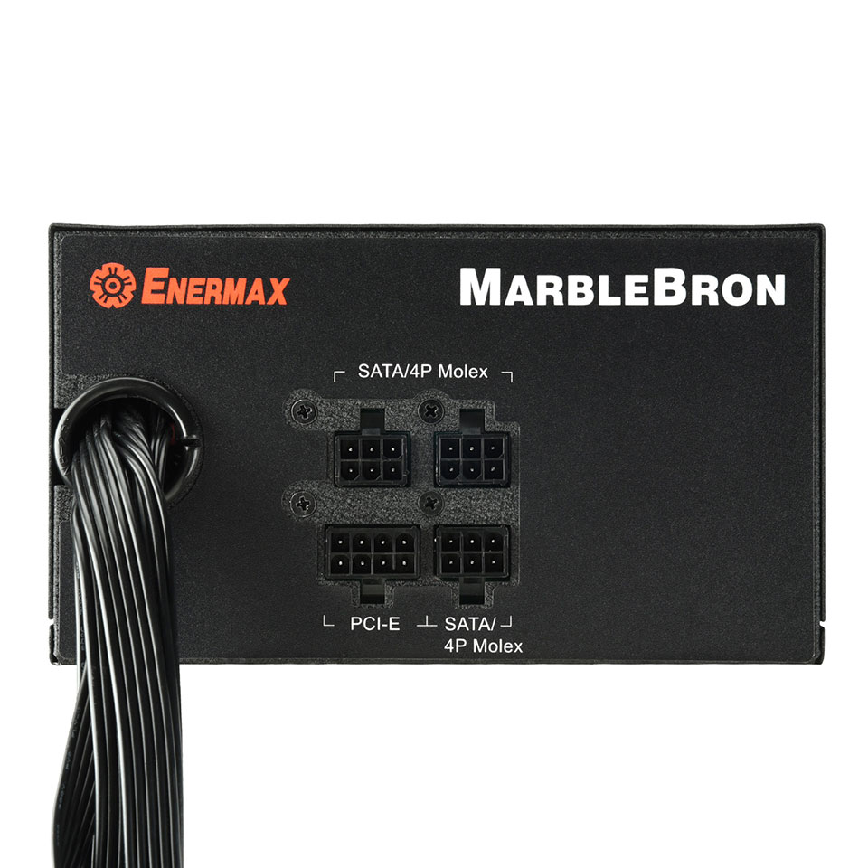 ENERMAX [EMB550AWT] MARBLEBRON 550W 80 PLUS Bronze認証 ATX電源 [セミモジュラー電源] 6枚目