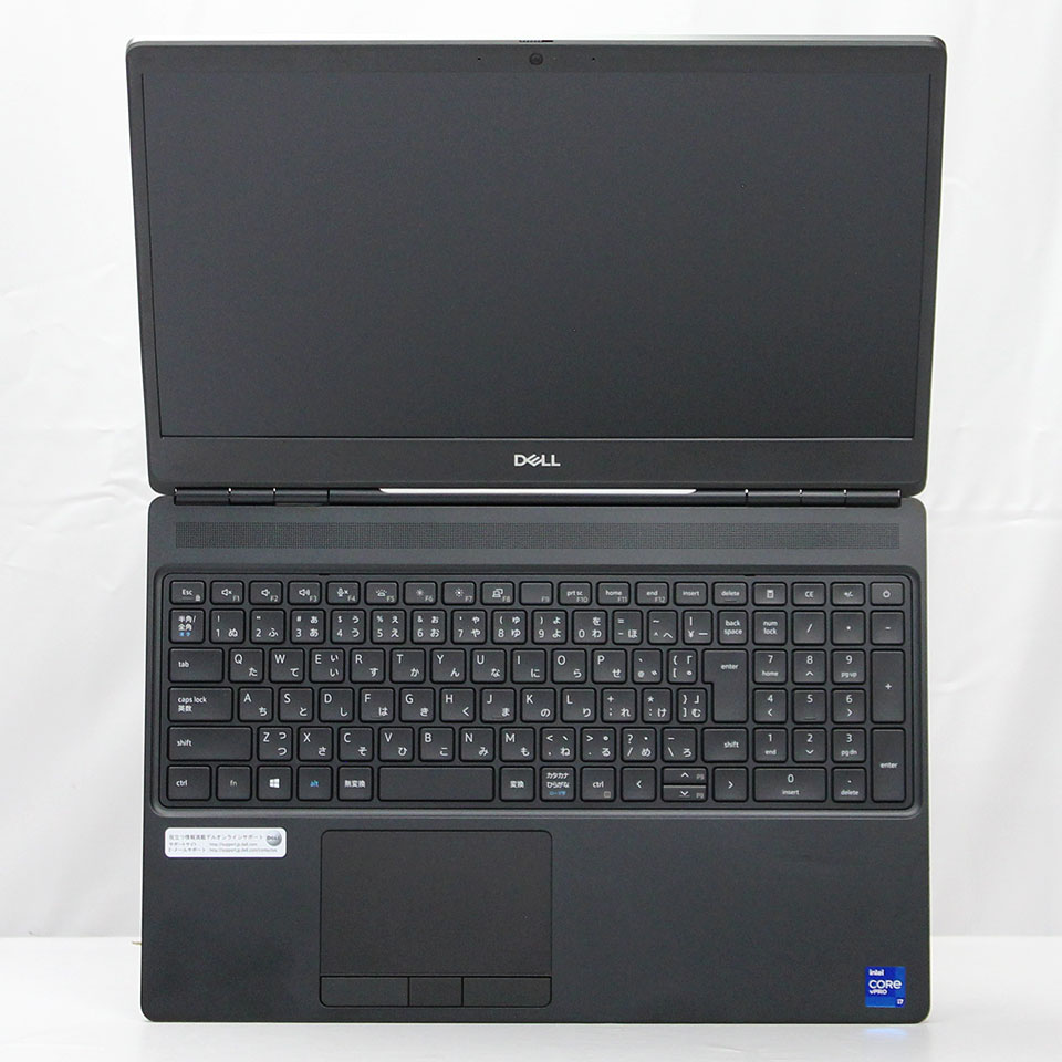 DELL Precision 7560 P93F002 [ZBA07026][中古ノートパソコン /15.6型 /解像度：1920 x 1080 /Windows11 Pro /Core i7 11850H /メモリ：32GB /M.2：512GB /NVIDIA T1200][画面：Aランク 外装：Cランク 動作：Aランク][送料無料] 5枚目