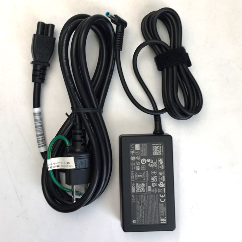 【お宝発掘市！】 hp HP 65W スマートACアダプター 6H459AA#ABJ [SAJ10038][中古周辺機器][外装：Aランク 動作：Aランク] 2枚目