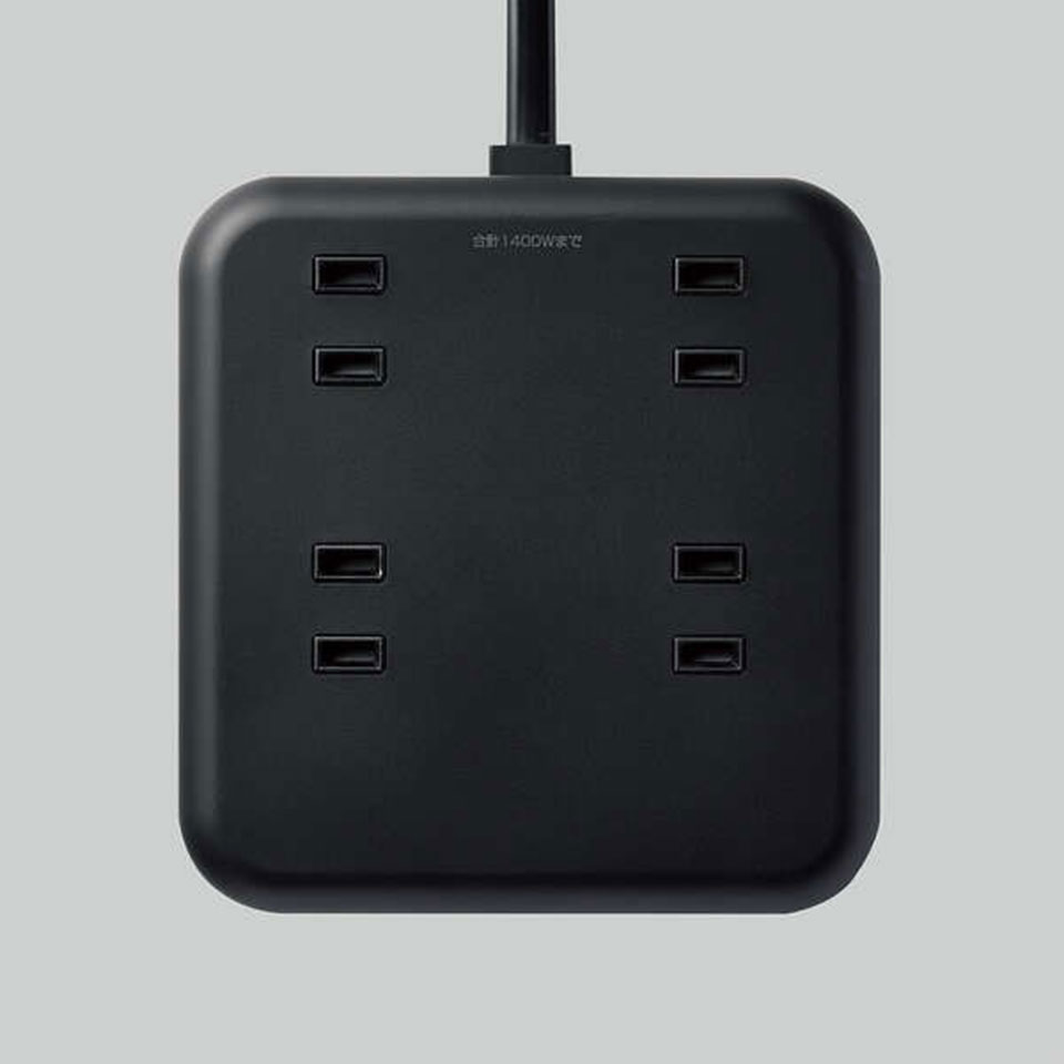 ELECOM [T-U04-4220BK] 20W対応USB付きACタップ 2m [AC差込口x4 /USB-Ax1 /USB Type-Cx1] 7枚目