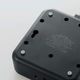 ELECOM [T-U04-4220BK] 20W対応USB付きACタップ 2m [AC差込口x4 /USB-Ax1 /USB Type-Cx1]