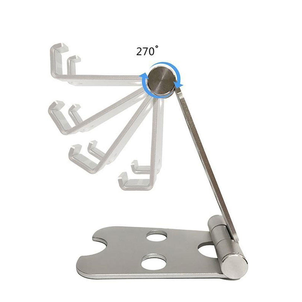 SP-STAND-SL iPhone Stand Aluminum Silver スマートフォンスタンド　シルバー [iPad /タブレットスタンド /iPhone ] 2枚目