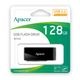 Apacer [AP128GAH350BY]USB3.2 Gen1 Flash Drive スライド式 128GB ブラック
