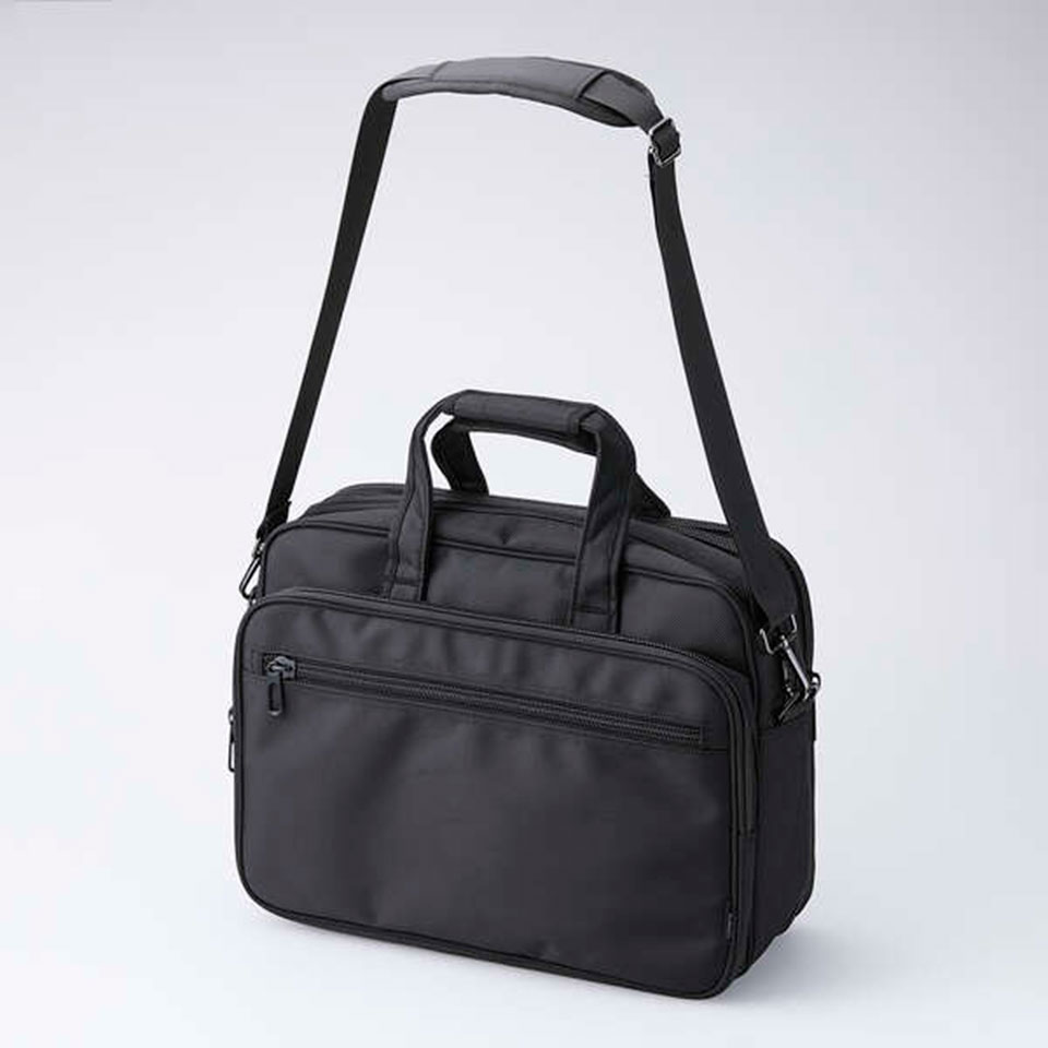 ELECOM [BM-CBEX01BK] マチ拡張 ビジネスバッグ [出張 /15.6inch /23L /ブラック] 7枚目