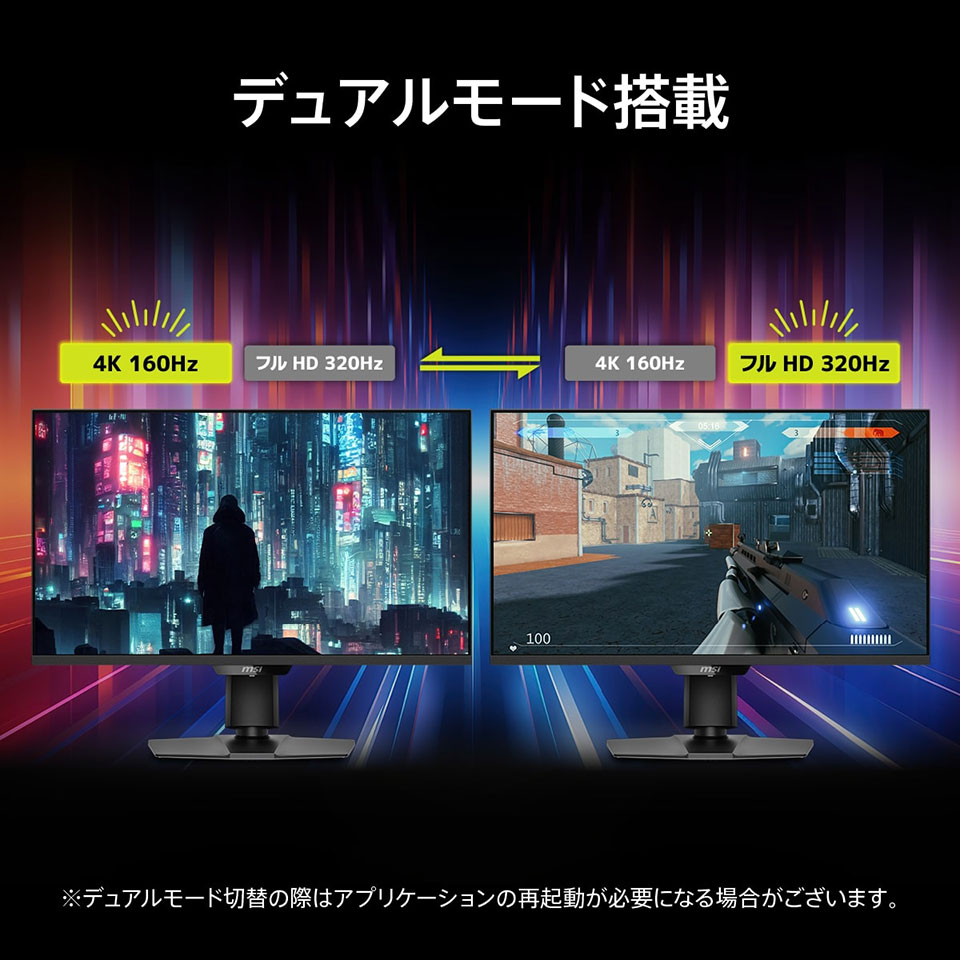 お取り寄せ】MSI [MAG-274UPDF-E16M] 27インチ 160Hz 4K IPSモニター