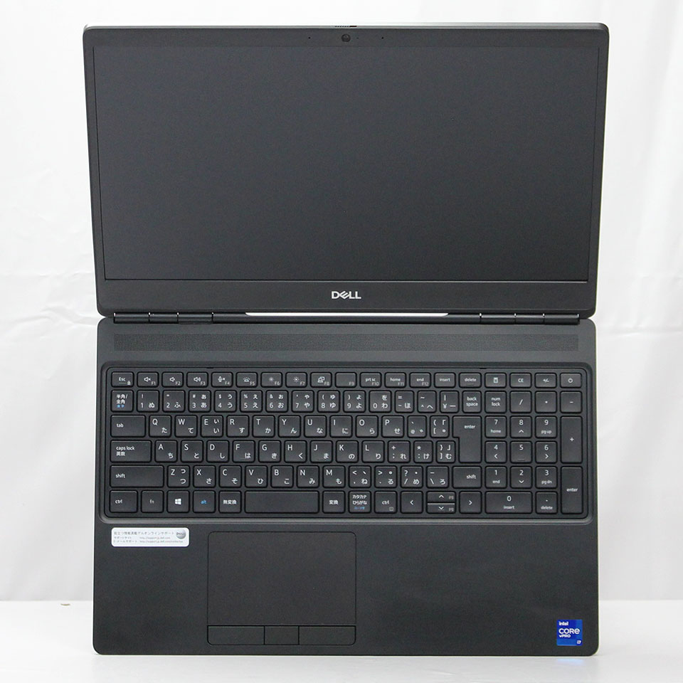 DELL Precision 7560 P93F002 [ZBA07030][中古ノートパソコン /15.6型 /解像度：1920 x 1080 /Windows11 Pro /Core i7 11850H /メモリ：32GB /M.2：512GB /NVIDIA T1200][画面：Aランク 外装：Cランク 動作：Aランク][送料無料] 5枚目