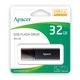 Apacer [AP32GAH25BBY]USB3.2 Gen1 Flash Drive キャップ式 32GB ブラック
