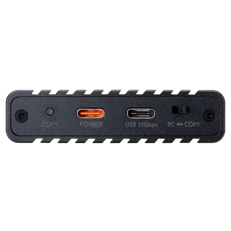 CENTURY | センチュリー CMNV2U10GCP M.2 NVMeクローンBOX バスパワーUSB10G [M.2 SSD×2枚搭載可能 /クローン機能搭載 /USB 10Gbps] 4枚目