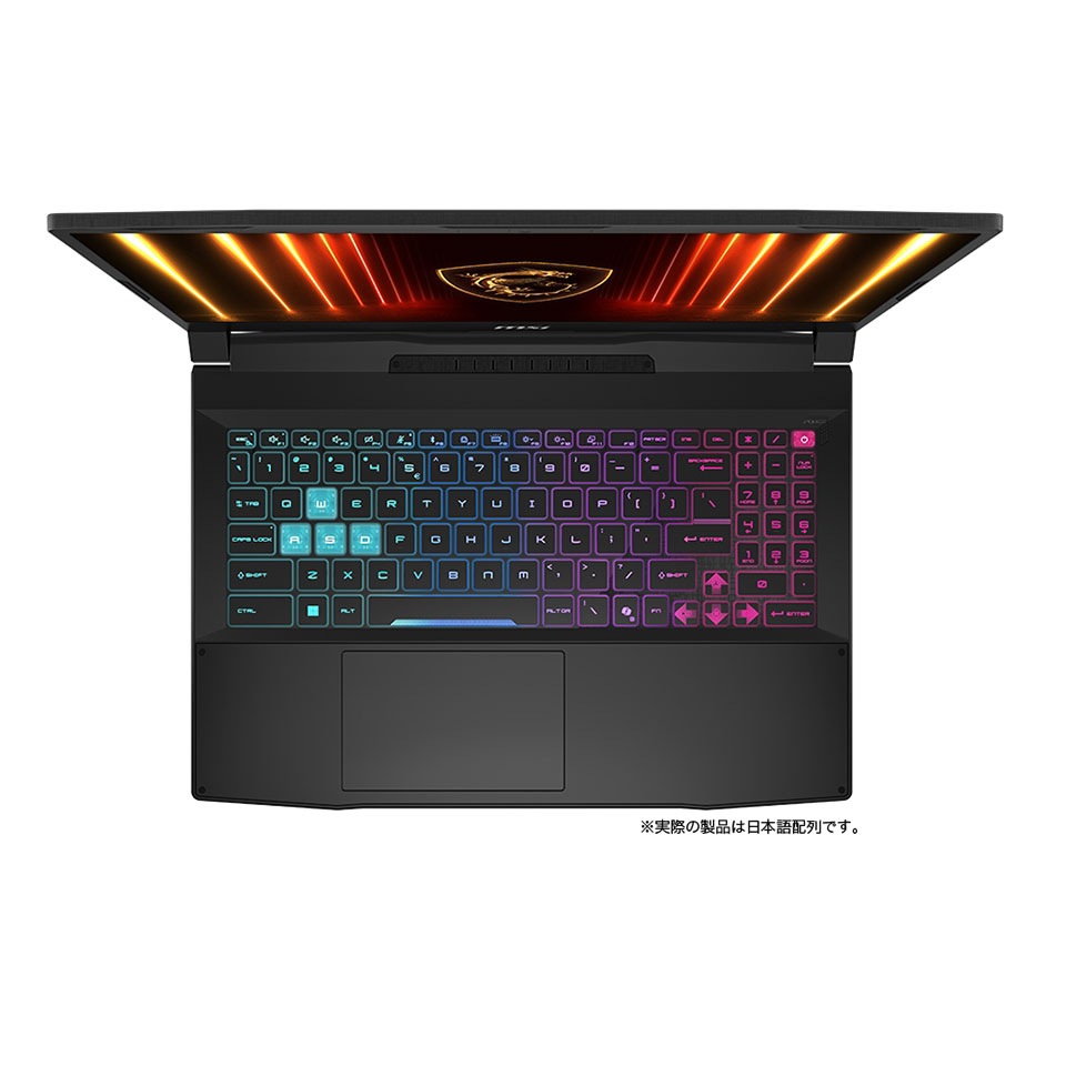 【お取り寄せ】MSI [KATANA15HXB14WFK3269JP]Katana 15 HX B14W [新品ノートパソコン /15.6型 /解像度：2560 x 1440 /165Hz /Windows 11 Home /Core i7 14650HX /メモリ：16GB /M.2：1TB][送料無料] 4枚目