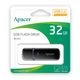 Apacer [AP32GAH355BY]USB3.2 Gen1 キャップ式 32GB ブラック