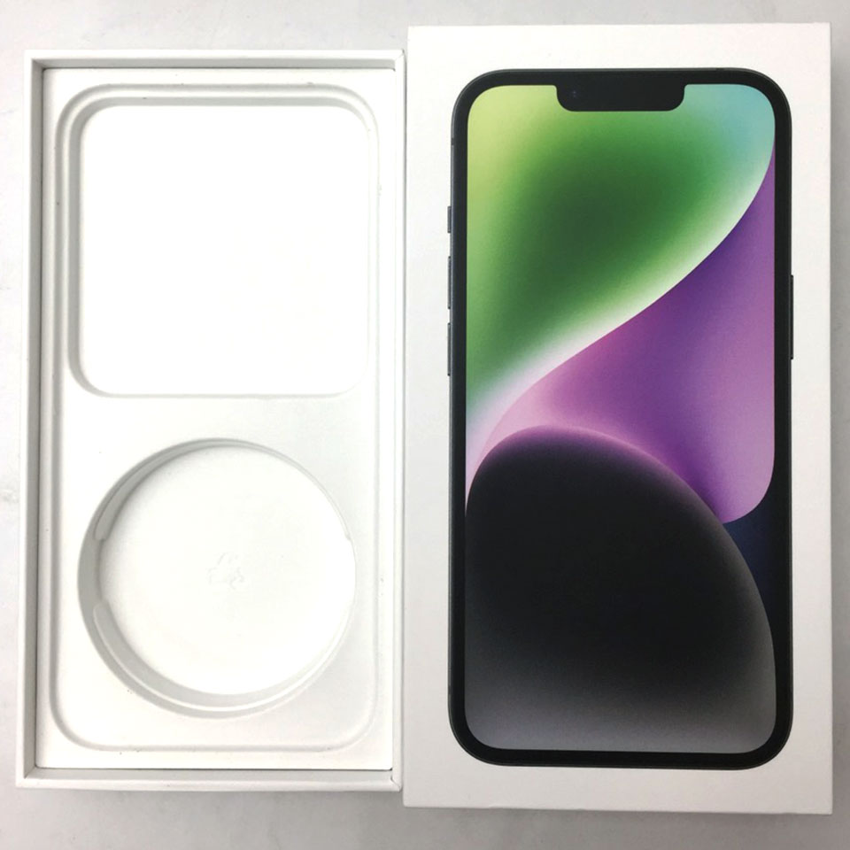 Apple SIMフリー iPhone 14 128GB ミッドナイト MPUD3J/A (A2881) [KAK14004][中古][iOS 26.1 / 発売時期：2022年～/ iPhone][画面：Bランク 外装：Bランク 動作：Aランク][送料無料] 7枚目