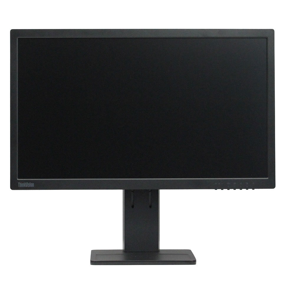 Lenovo ThinkVision E22-28 21.5インチLCD (BK) [HBH08029][中古モニター /21.5型 /解像度：1920 x 1080 /入力端子：VGA/HDMI/DisplayPort][21.5インチ][画面：Aランク 外装：Bランク 動作：Aランク][送料無料] 2枚目