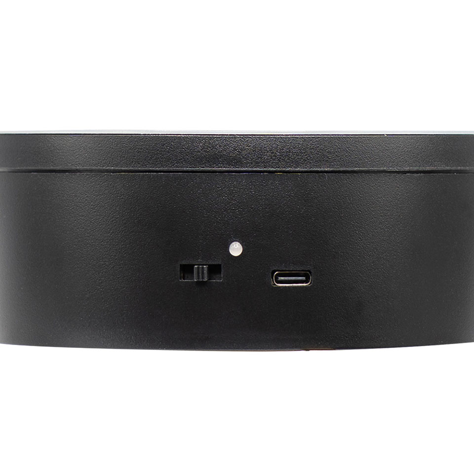 ainex [USB-TT13-BK] USB電動ターンテーブル ブラック [フィギュア展示 /USB内部ヘッダー対応] 5枚目