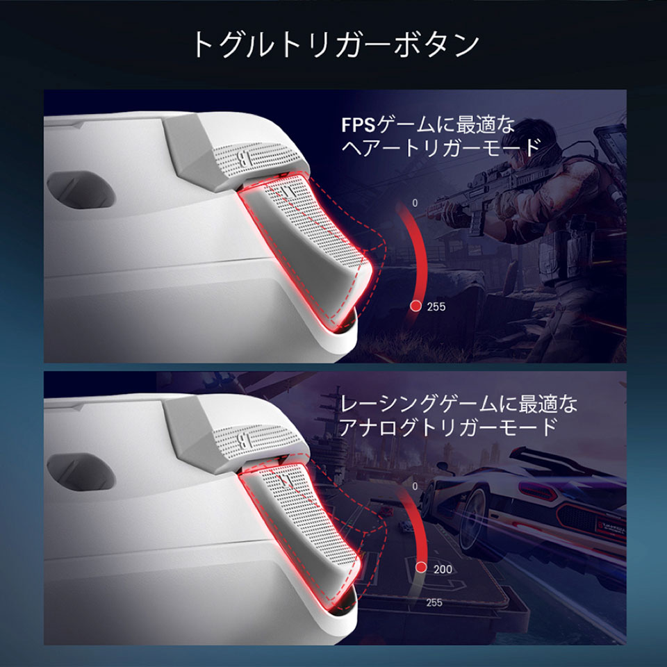 GameSir | ゲームサー [GameSir G7 HE White] USB接続 有線